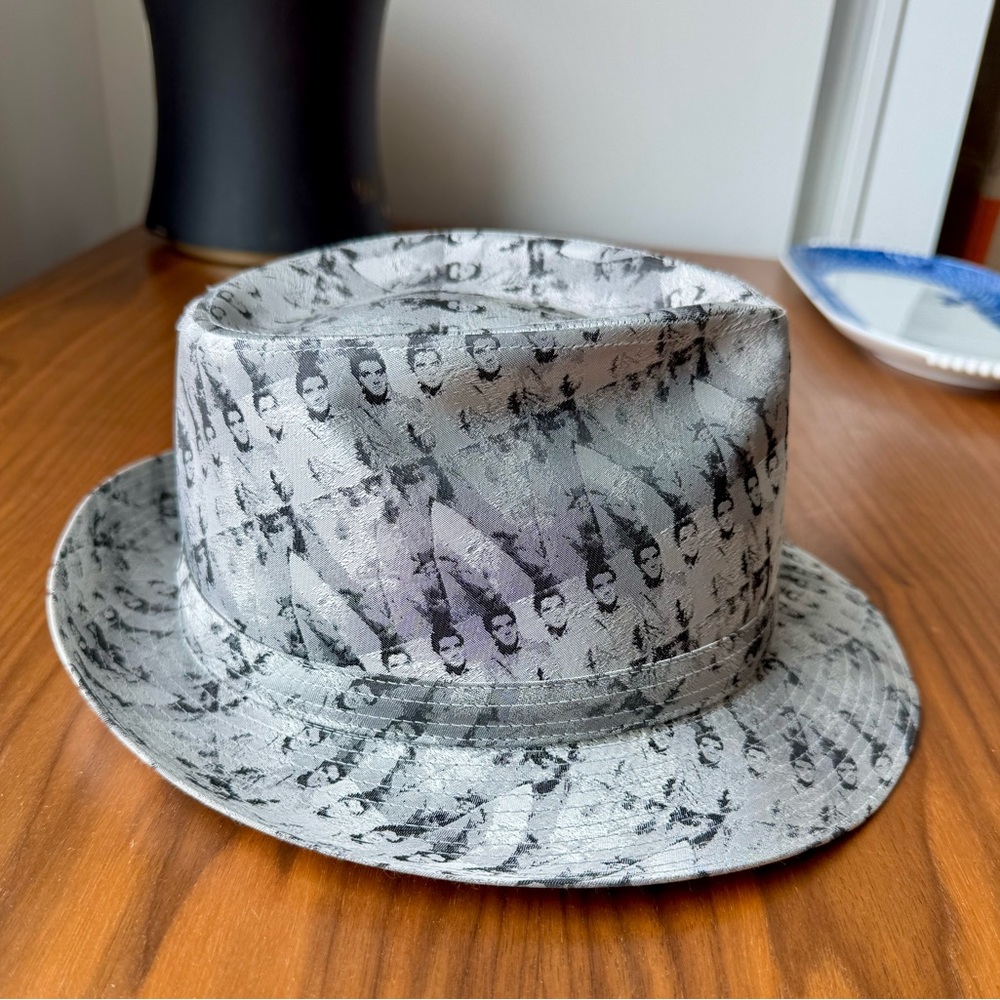 Philip Treacy Gray Artistic Bucket Hat - Picture 2 of 6